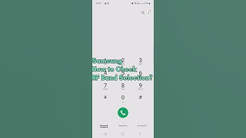 Samsung : How to check RF Band Selection? #shorts #techinfo #secretcode #code #android