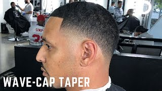 HAIRCUT TUTORIAL: WAVE-CAP TAPER/ HIGH TAPER FADE BY CHUKA THE BARBER