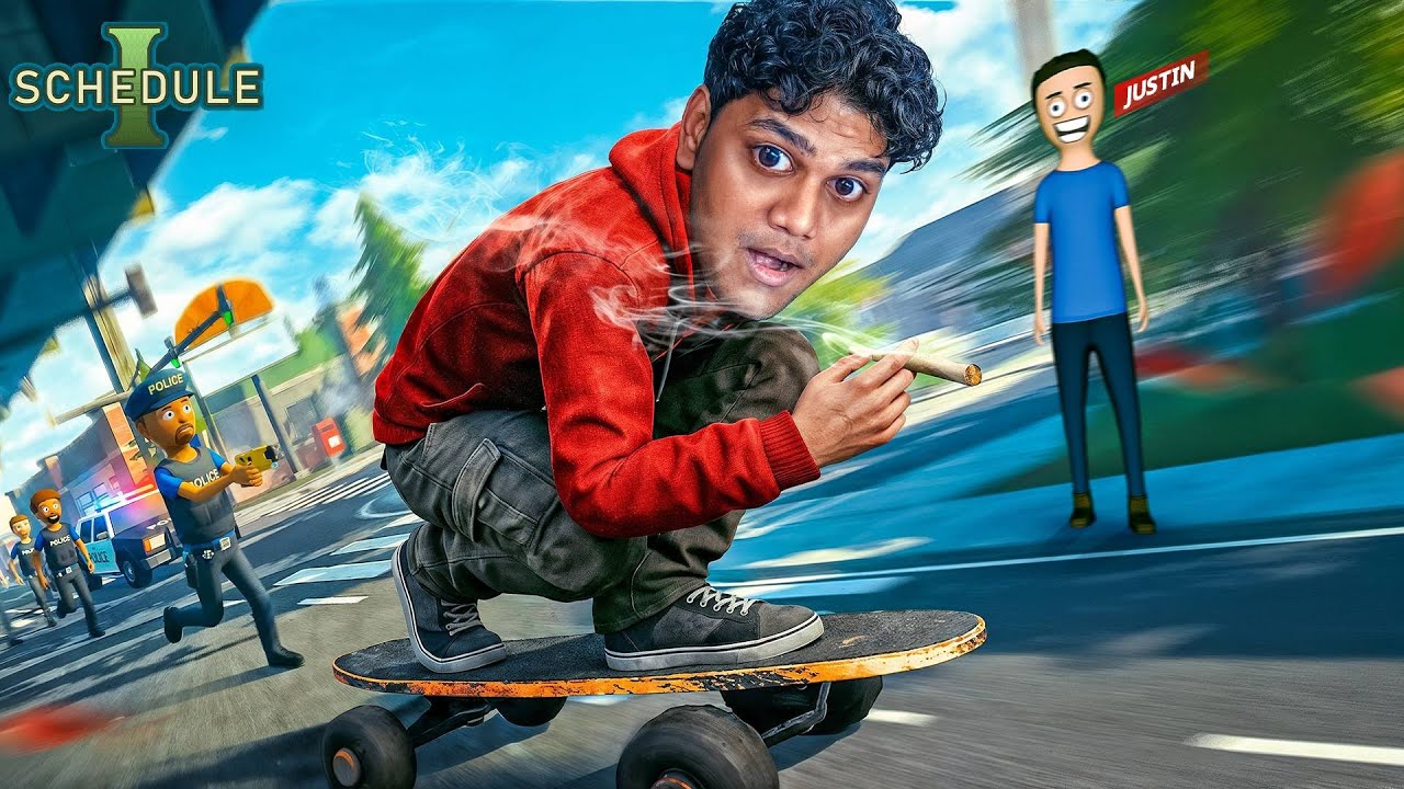 CAN THE POLICE CATCH ME ON MY SKATEBOARD? | Schedule 1 - Part 3