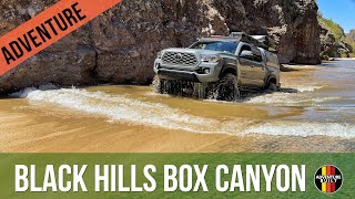 BEST BOX CANYON IN ARIZONA...BLACK HILLS BOX CANYON...OVERLANDING IN MY 2020 TOYOTA TACOMA