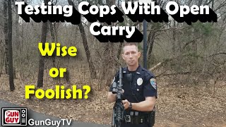 After having watched a video of an open carry advocate conducting
"second amendment audit" by carrying ar pistol in public edmond
oklahoma, i felt co...
