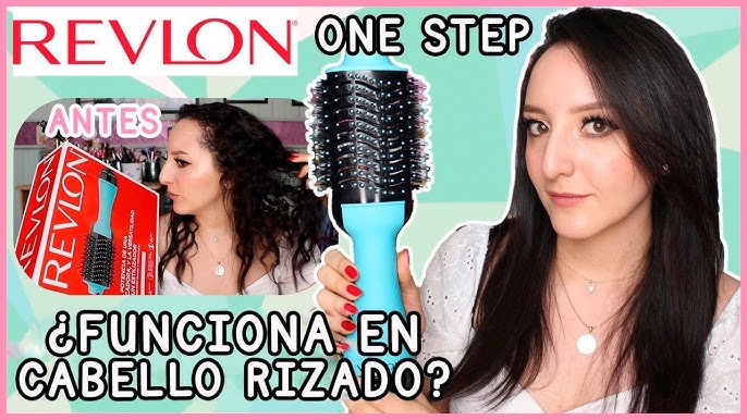 CEPILLO REVLON ONE STEP Hair Dryer y Voluminizador  SECANDO MIS RIZOS  🤔CUANTO DURO? DAÑO MIS RIZOS? 