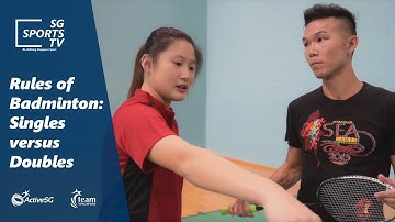 #Badminton101: Badminton Rules - Singles vs Doubles [Badminton for Beginners]