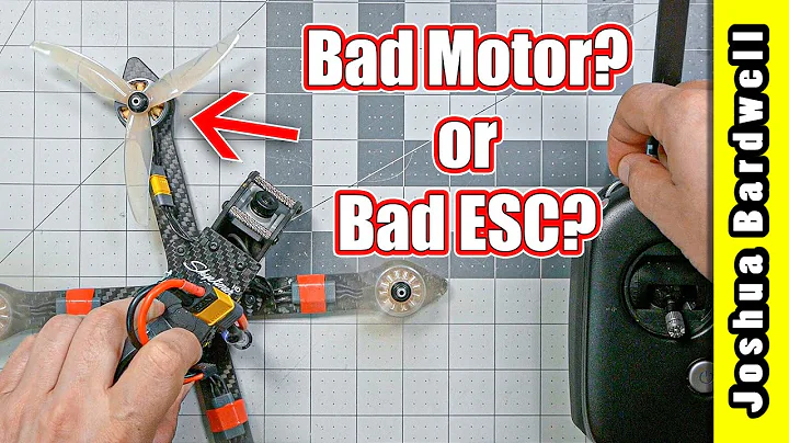 Quadcopter motor twitching. What next? | BAD MOTOR OR ESC TROUBLESHOOTING GUIDE