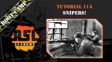 Advanced Squad Leader Tutorial # 11a - Snipers!