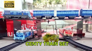Centy Train Toys:Bridge view: Indian Railways Scale Models Frighter train series Long Compilation