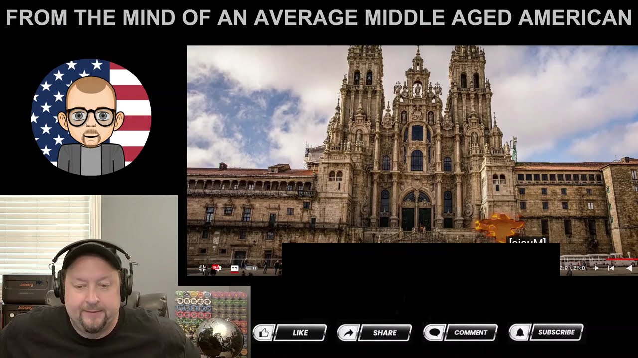 AMAA - Spain - Inside 10 Best Cathedrals in España - Reaction by Average Middle Aged American - WOW!