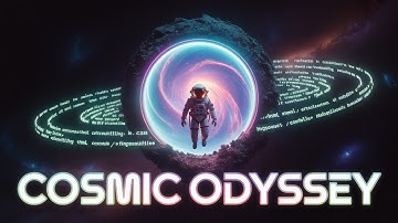 Cosmic Odyssey — A Futuristic Animated Website