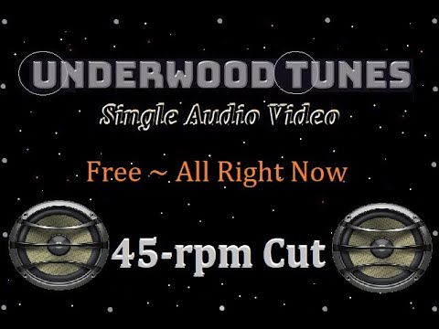 Free ~ All Right Now ~ 1970 ~ Single Audio Video
