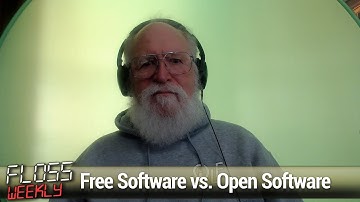 Free + / vs. Open - Jon "maddog" Hall, Free Software vs Open Software