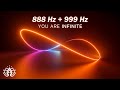 888 HZ + 999 HZ FREQUENCY OF GOD - INFINITE MIRACLES AND BLESSINGS WILL COME INTO YOUR LIFE