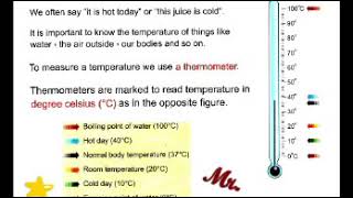 Measuring temperature for 3rd prim of 2nd term grade 3