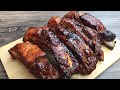 Oven Baked Baby Back Ribs with Homemade Barbecue Sauce 烤肉排骨背配自製燒烤醬