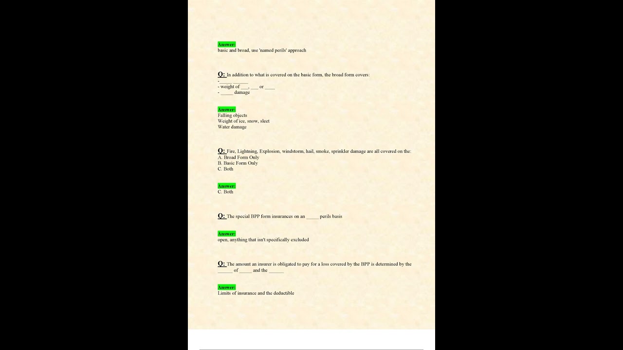 AINS 103 STUDY GUIDE LATEST 2025 UPDATE EXPLORING COMMERCIAL INSURANCE COMPLETE WITH QUESTIONS AND V