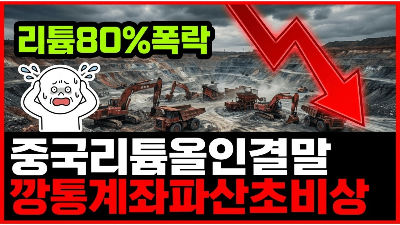 수조원 중국 자본의 몰락! 3천억 소금호수가 만든 배터리 시장의 충격적 반전