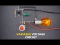 Adjustable Voltage Circuit Using Transistor ⚡⚡