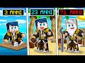 VITA DA NAUFRAGO SU UN'ISOLA DESERTA! - MINECRAFT