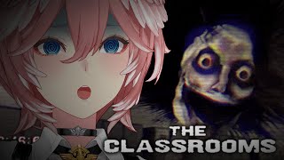 【 The Classrooms 】ホラゲウィーク第肆夜/声で反応してしまう⁉怖すぎるホラゲ【鷹嶺ルイ/ホロライブ】