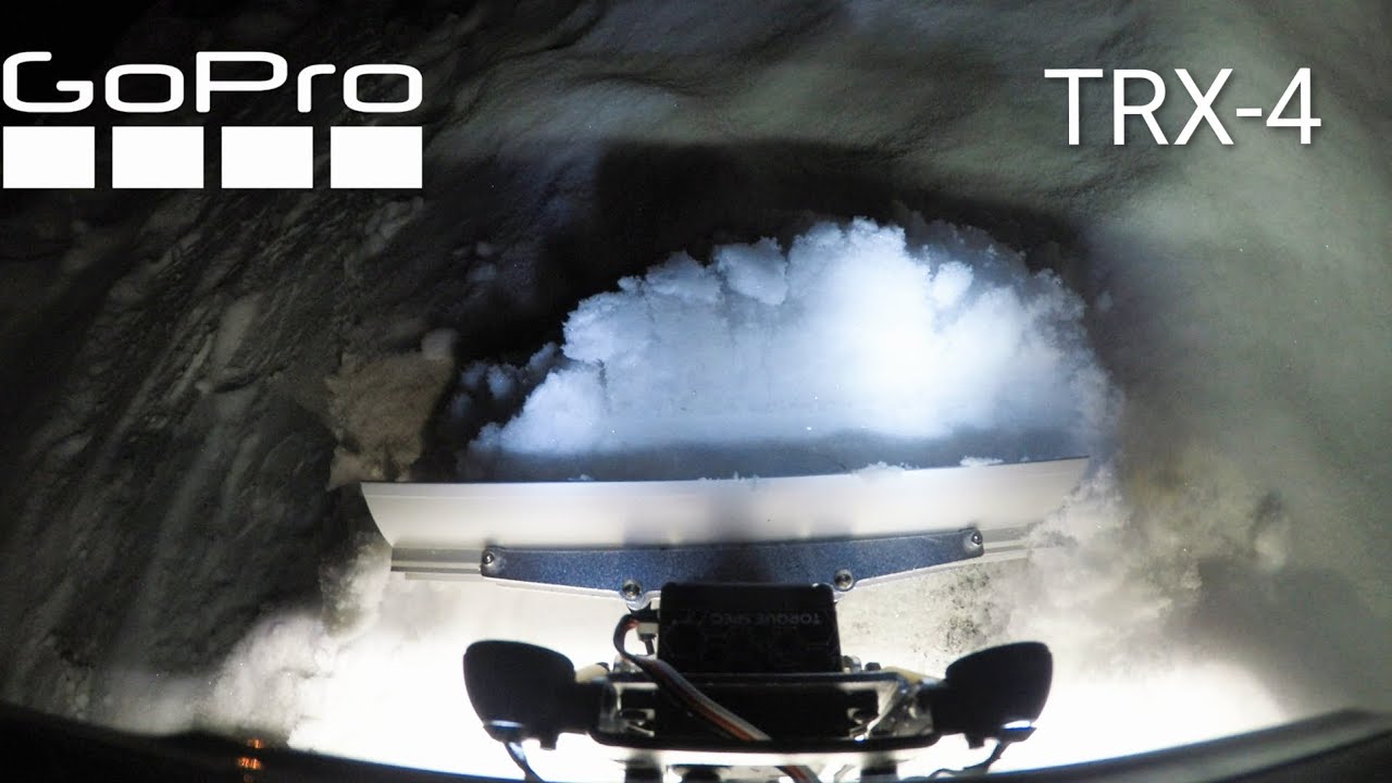 FIRST EVER GOPRO ON TRX-4 W/ AMAZON SNOW PLOW ATTACHMENT ️ - YouTube