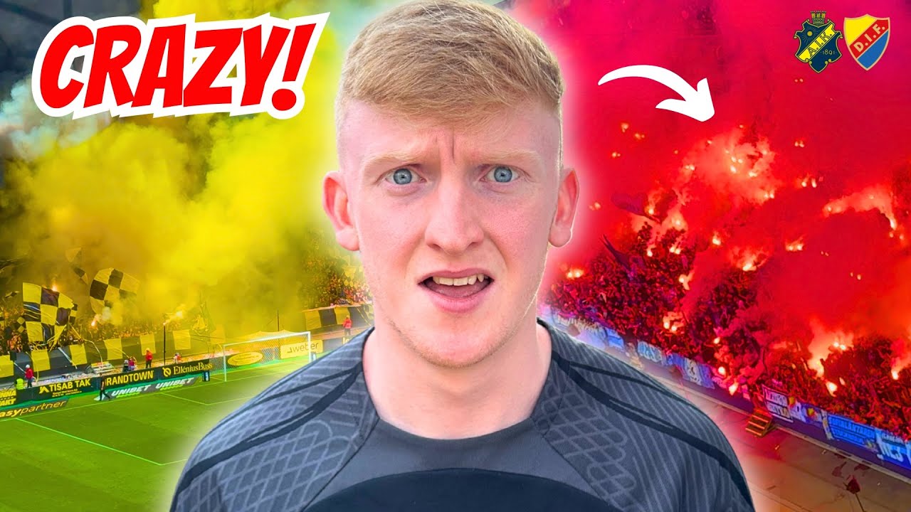 I Attended Swedens FIERCEST Football Derby! 🤯