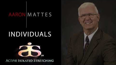Active Isolated Stretching By Aaron L. Mattes (Blu-Ray Disc)