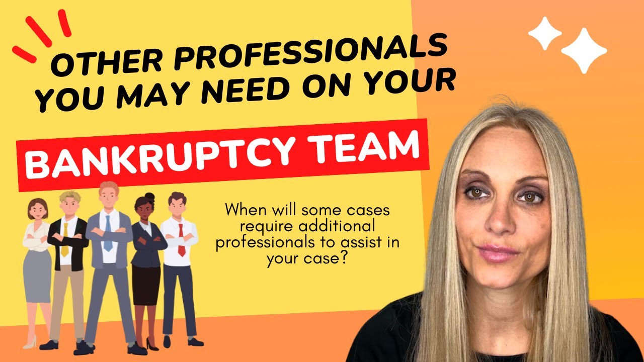 Why You May Need Other Professionals in Your Bankruptcy Case | Georgia Bankruptcy Attorney