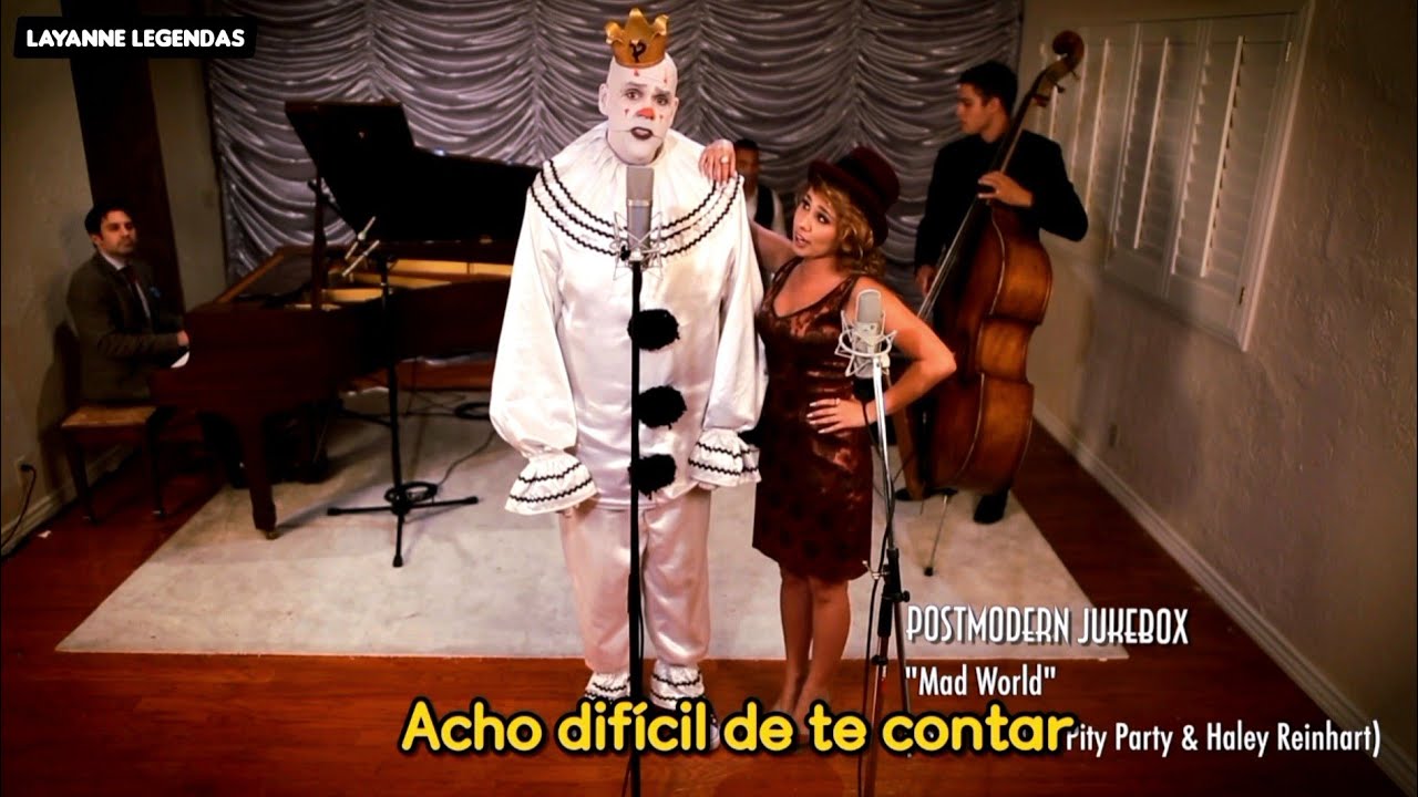 Vintage Vaudeville Mad World Style Cover Feat Puddles Pity Party And Haley Reinhart Legendado