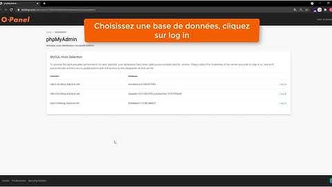 Comment puis-je sauvegarder une base de données MySQL ?