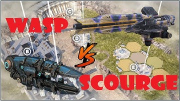 Comparing medium weapons WASP vs SCOURGE war robots