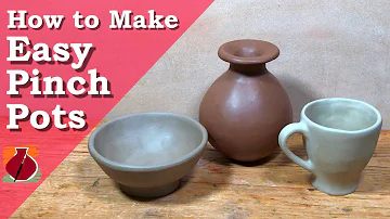 How to Make Easy Pinch Pots