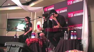 Taking Back Sunday "Sink Into Me" (acoustic) plus Q & A (June 2009)