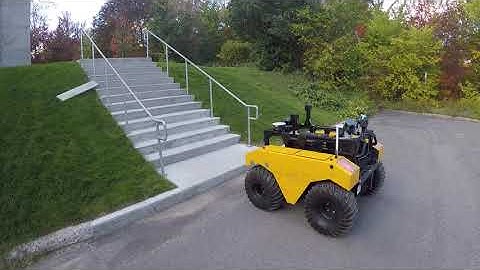 Climbing stairs