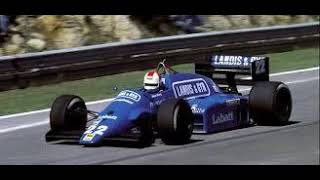 F1 1986 Team Osella Wind Speedy Zoomed Scene