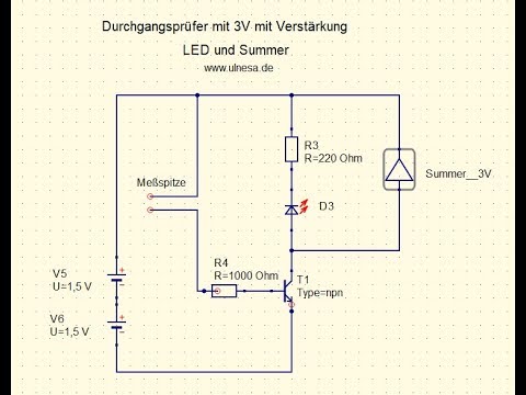 Prüffix Durchgangsprüfer mit Summer und LED - Made in Germany kaufen Prüffix Durchgangsprüfer mit Summer und LED - Made in Germany kaufen