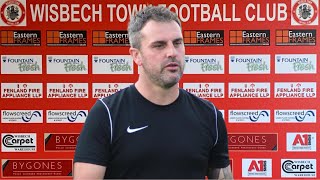 24/09/22 - FA Vase - Eynesbury Rovers - Post match interview with Metts