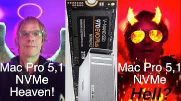 NVMe Speed Heaven or Nightmare? Mac Pro 5,1 with OpenCore 0.7.6
