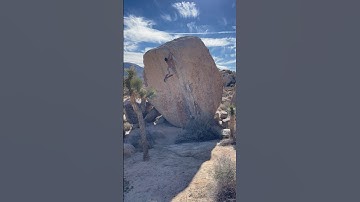 White Rastafarian V2 Joshua Tree Bouldering #bouldering #rockclimbing #climbing #joshuatree