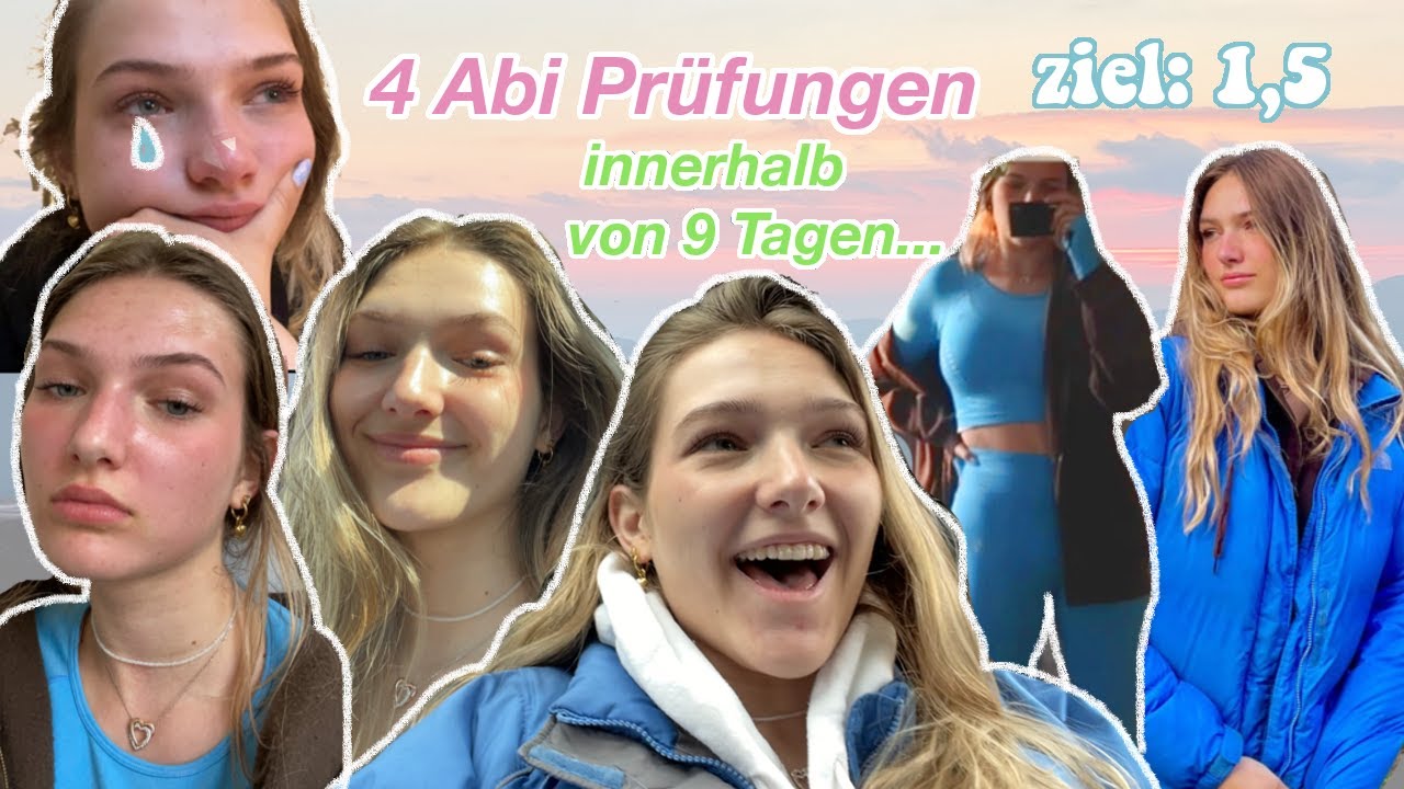 endlich Abi !! Gefühle: 📈📉, Sport, Stress? 🥴 ✰ Jackie Alice