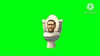 skibidi toilet green screen