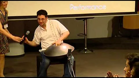 Hang percussion: Gerard Spencer at TEDxIHECS