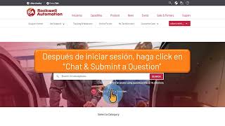 Rockwell Automation Knowledgebase Creando un Submit a Question (SAQ)