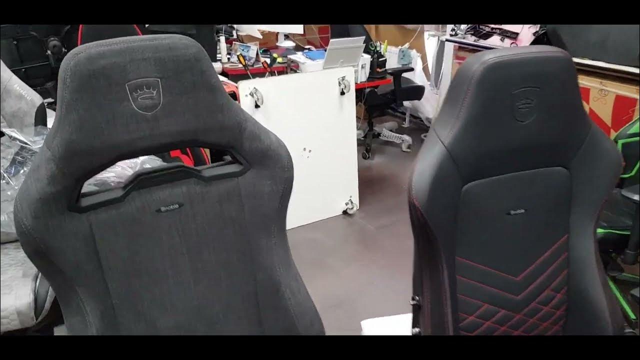 Noblechairs HERO ST (2023) & Noblechairs HERO 2021 YouTube