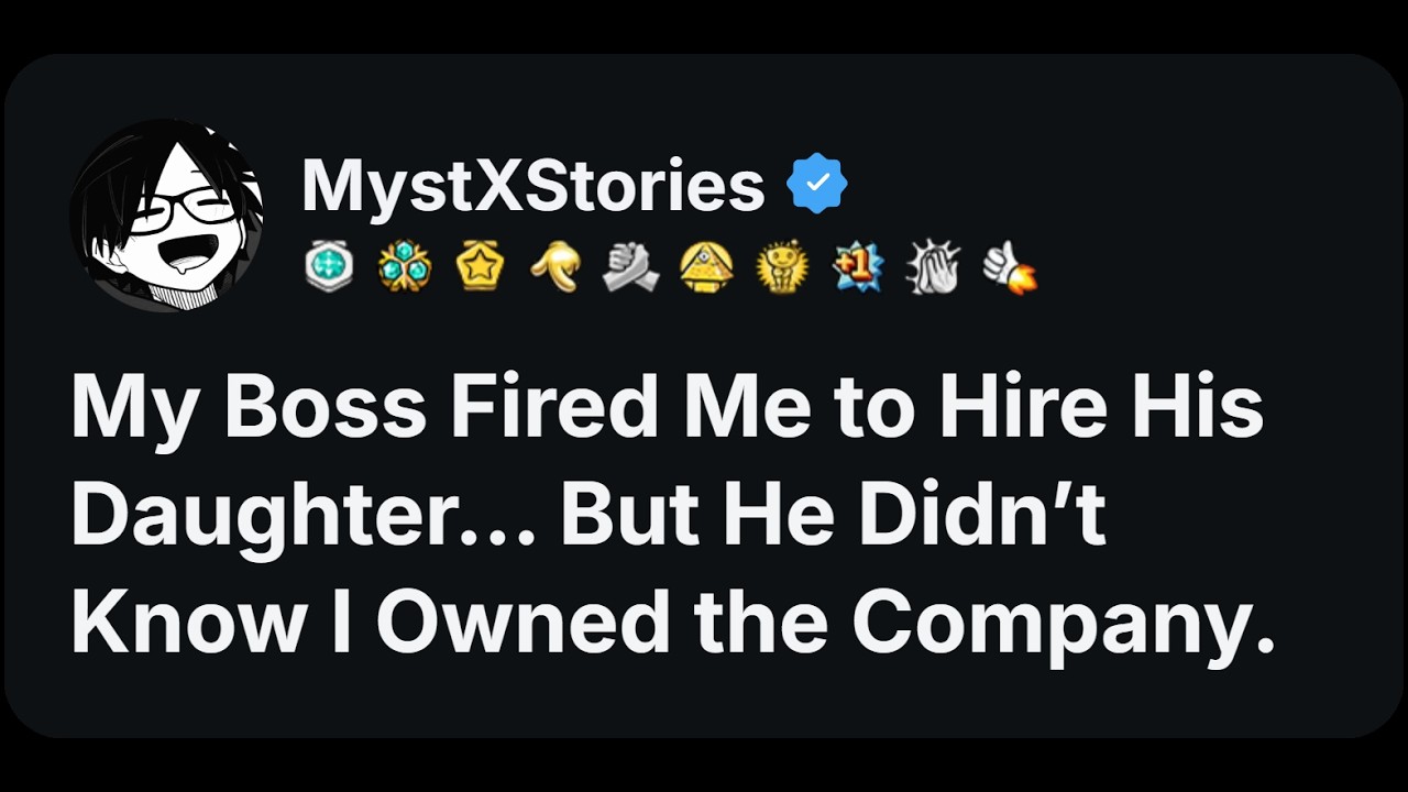 My Boss Fired Me to Hire His Daughter… But He Didn’t Know I Owned the
