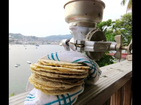 cómo hacer TORTILLAS DE MAÍZ.
