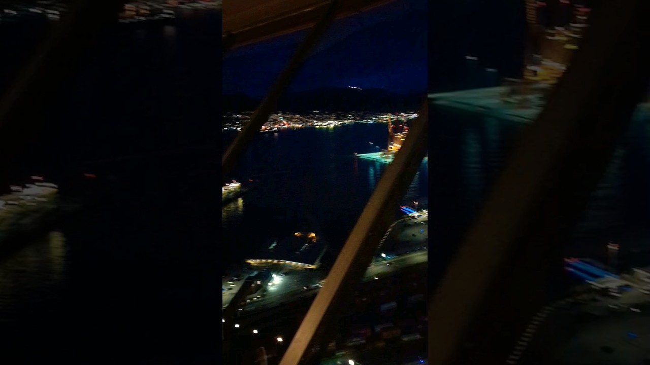 On top of Harbour centre revolving restaurant 