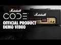 Marshall CODE Series | Official Product Demo Video | Marshall