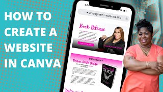 How to Create a Website or Landing Page In Canva 2023