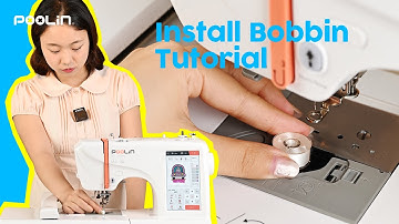 How to Install Bobbin on PooLin EOC05 Embroidery Machine for Beginners