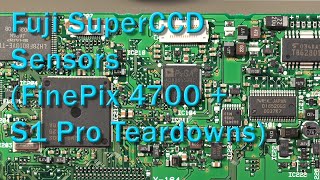 SuperCCD Sensor Examination (FinePix 4700   S1 Pro Teardowns)