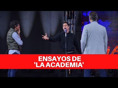 Así se preparan los alumnos de La Academia para este domingo
